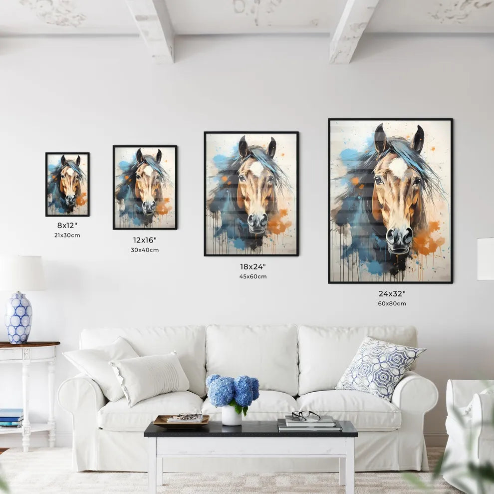 A Painting Of A Horse