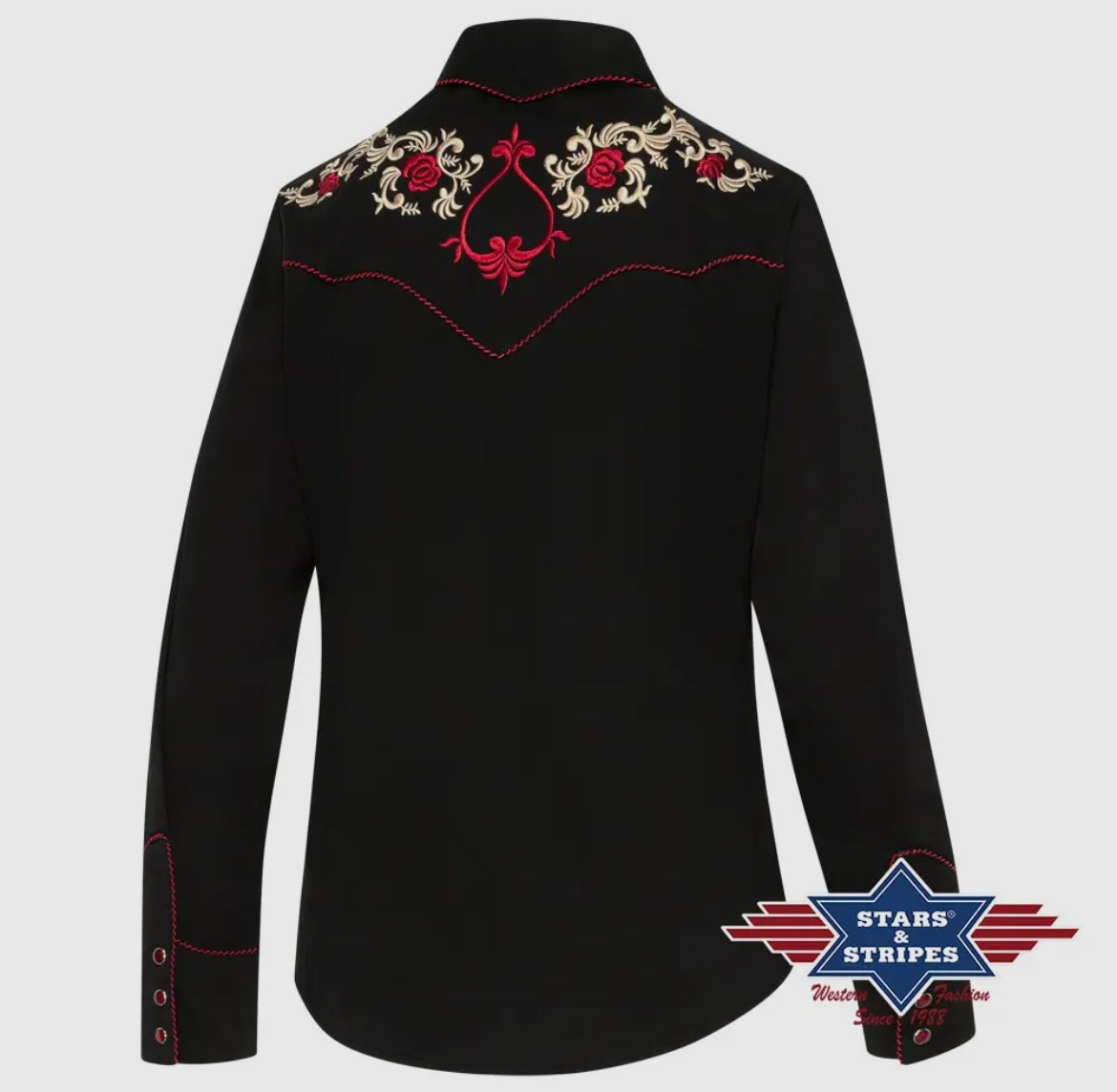 Stars&Stripes Westernbluse Sharon Damen