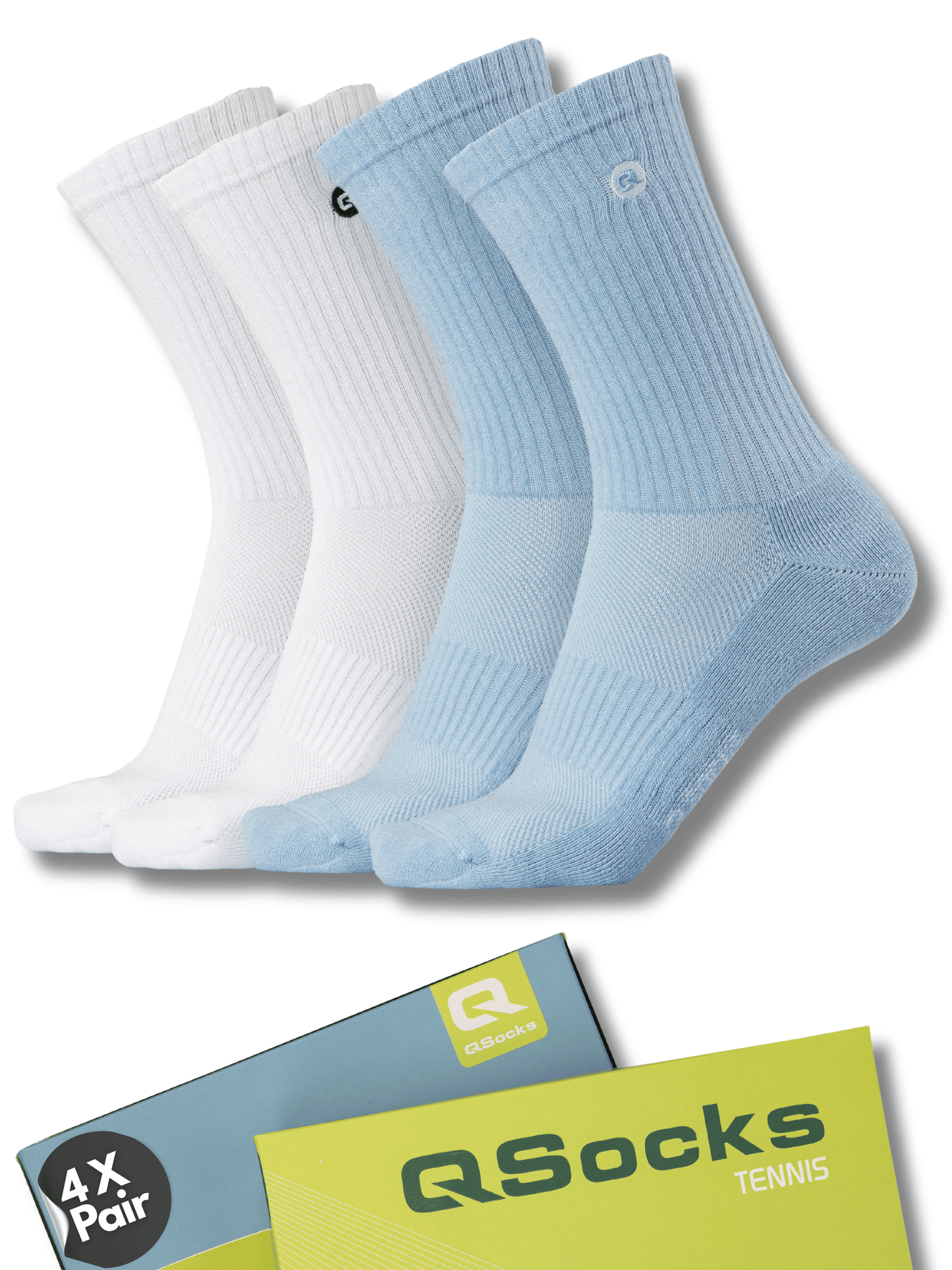 Sportsocken gepolstert für Damen und Herren 4X Paar
