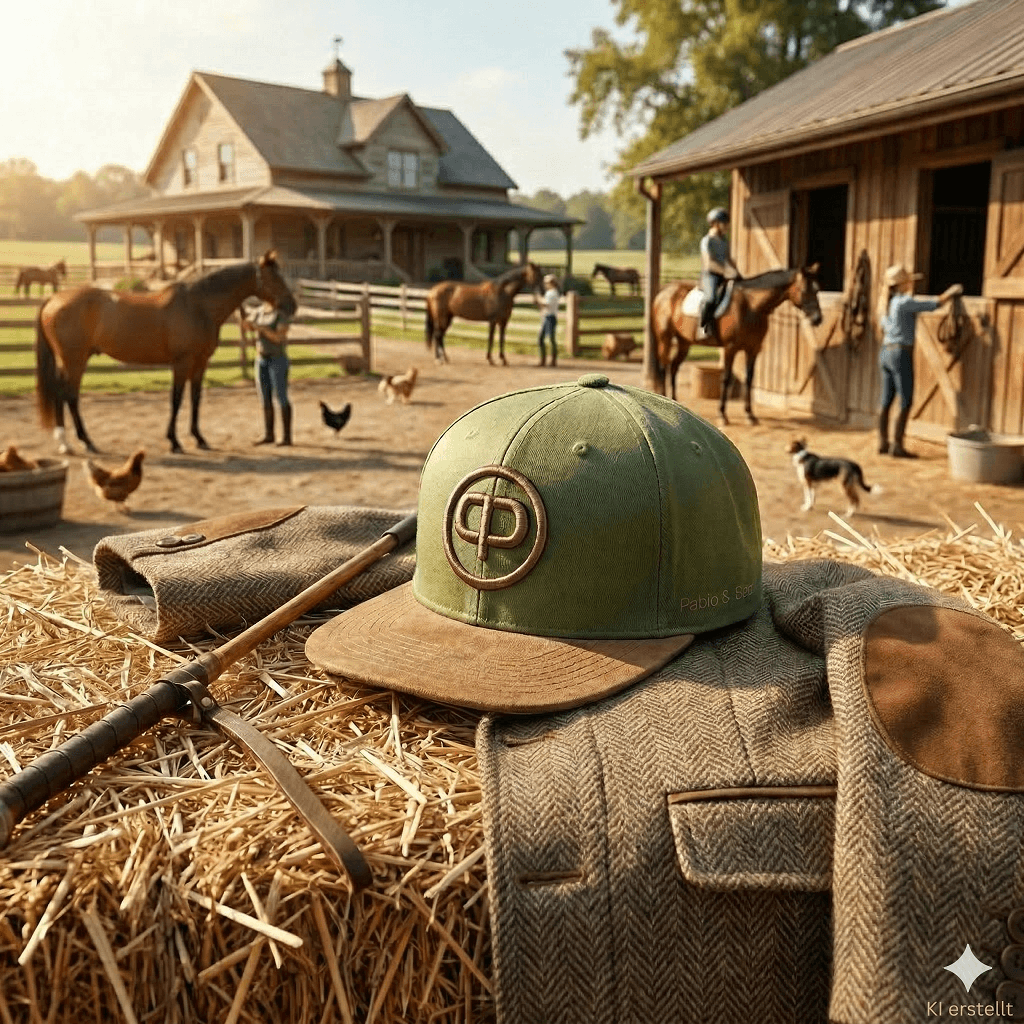 Snapback Cap - Khaki & Suede