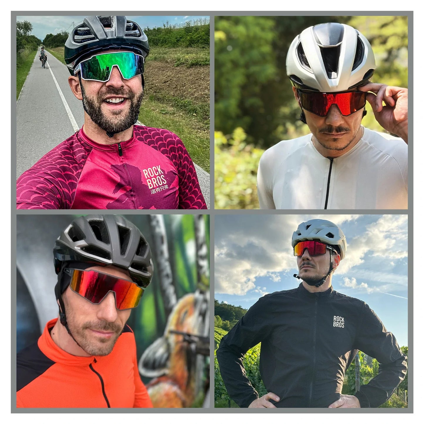 Polarisierte Sport-Sonnenbrille für den Outdoorsport