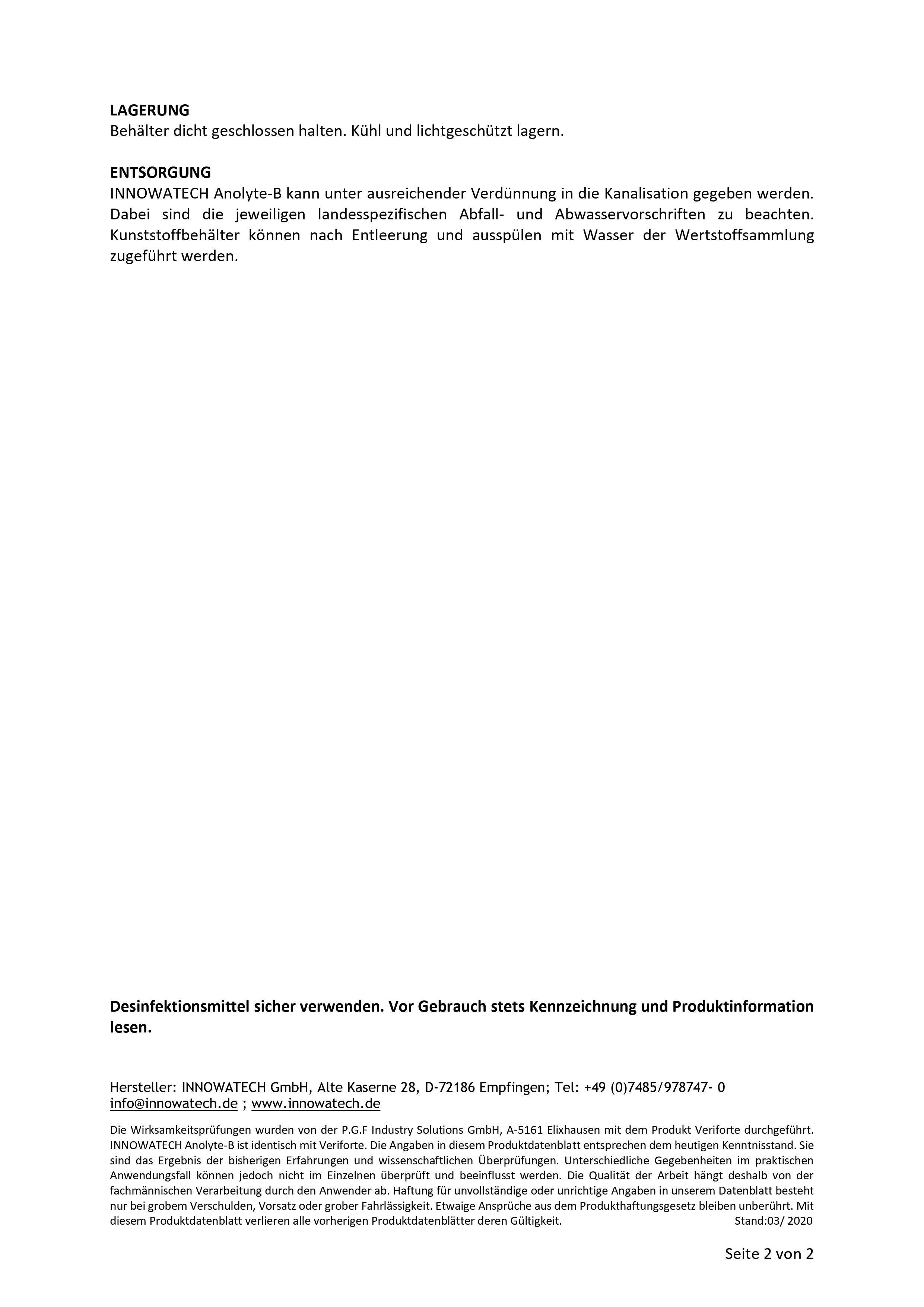 Oberflächendesinfektion 5 Liter