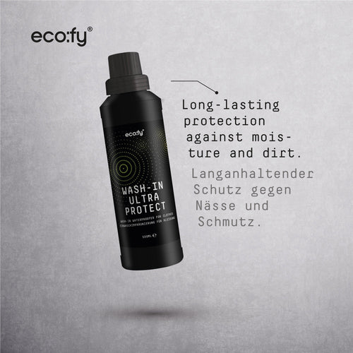 eco:fy - Wash-In Ultra Protect Einwaschimprägnierung für Outdoor- & Funktionskleidung