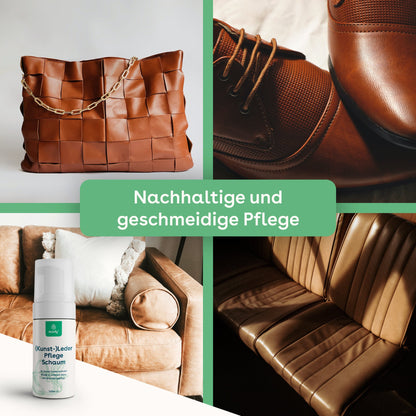 (Kunst-)Leder Pflegeschaum