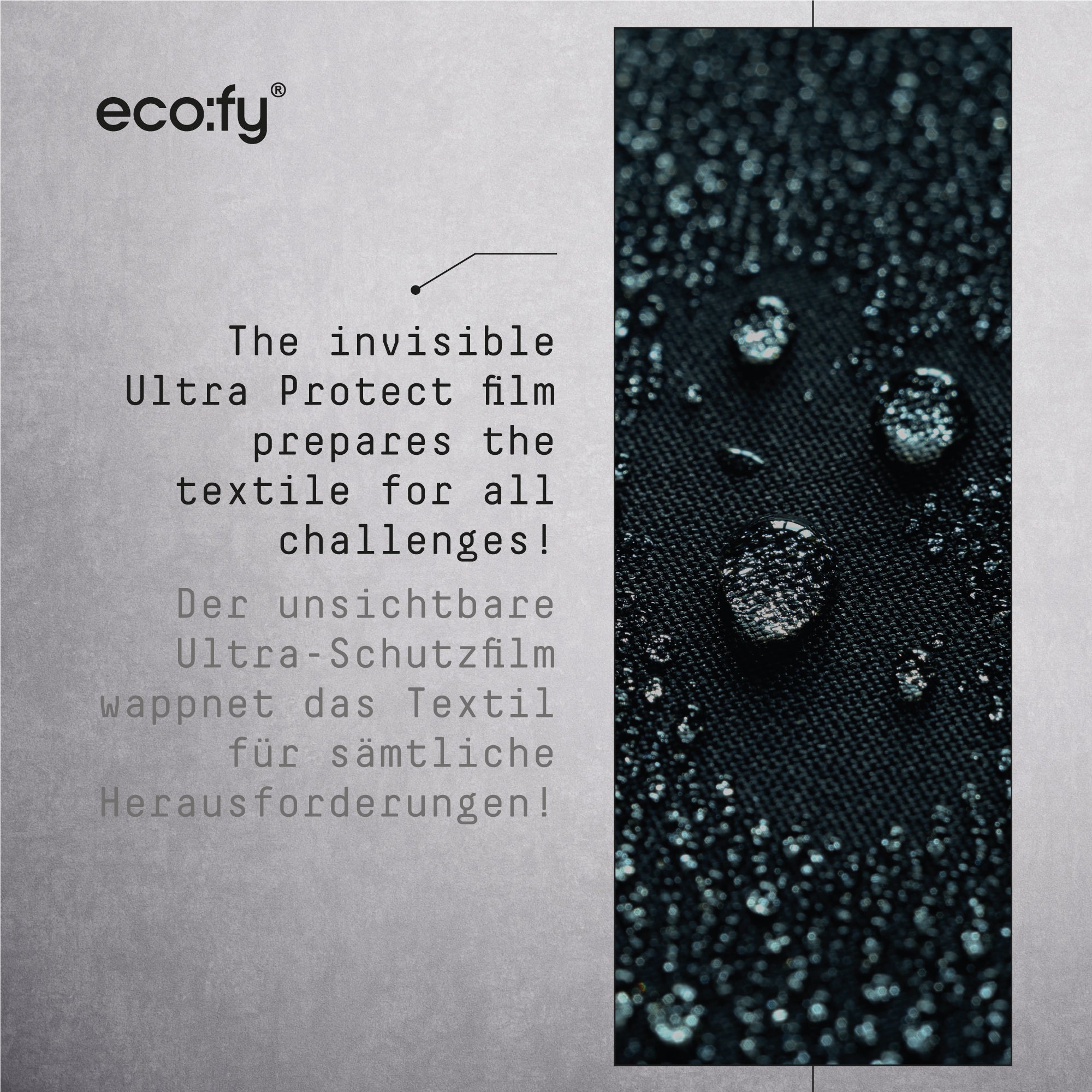eco:fy - Wash-In Ultra Protect Einwaschimprägnierung für Outdoor- & Funktionskleidung