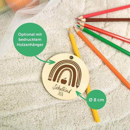 Bedruckte Schultüte mit Namen - Pferd