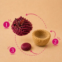 EQUINATBIO - Bio-Leckerli Pferd – Beruhigender Cupcake Gelassenheit