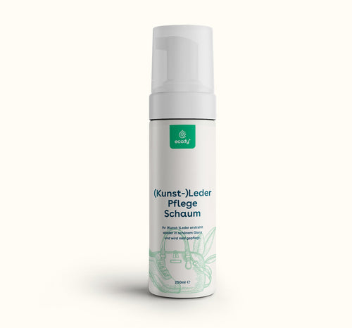 (Kunst-)Leder Pflegeschaum