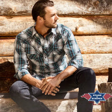 Stars & Stripes® Westernhemd - Jeff Blue Herren