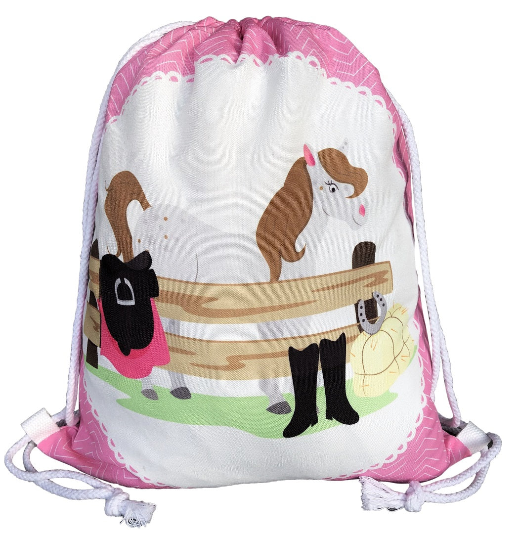 Kinder Turnbeutel Pferd