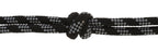 Knotenhalfter schwarz/grau,