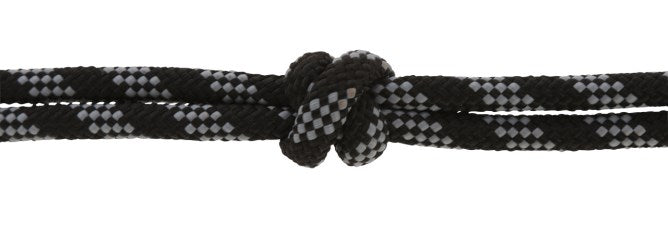 Knotenhalfter schwarz/grau,