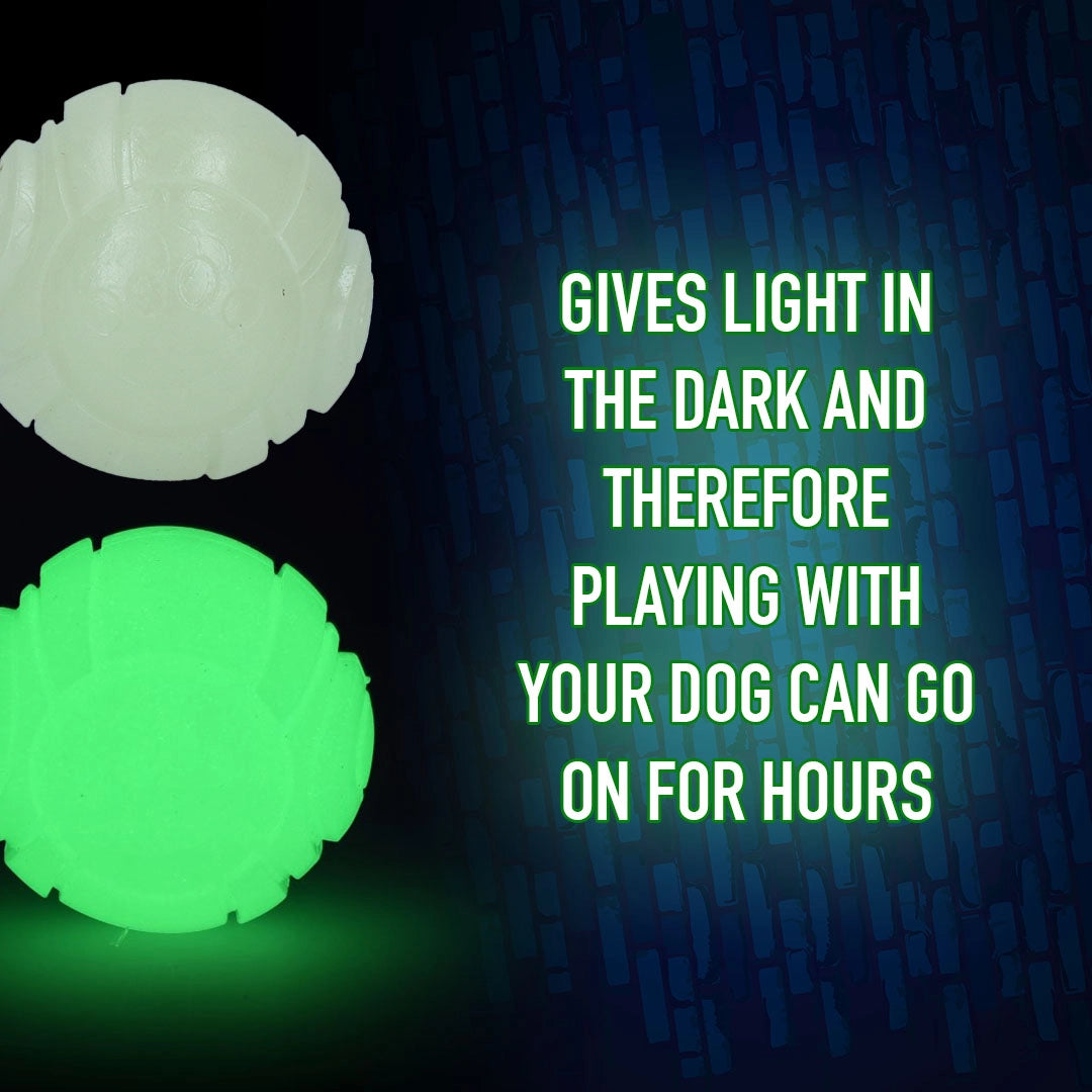 2 Glow Werf- und Fangspielzeug