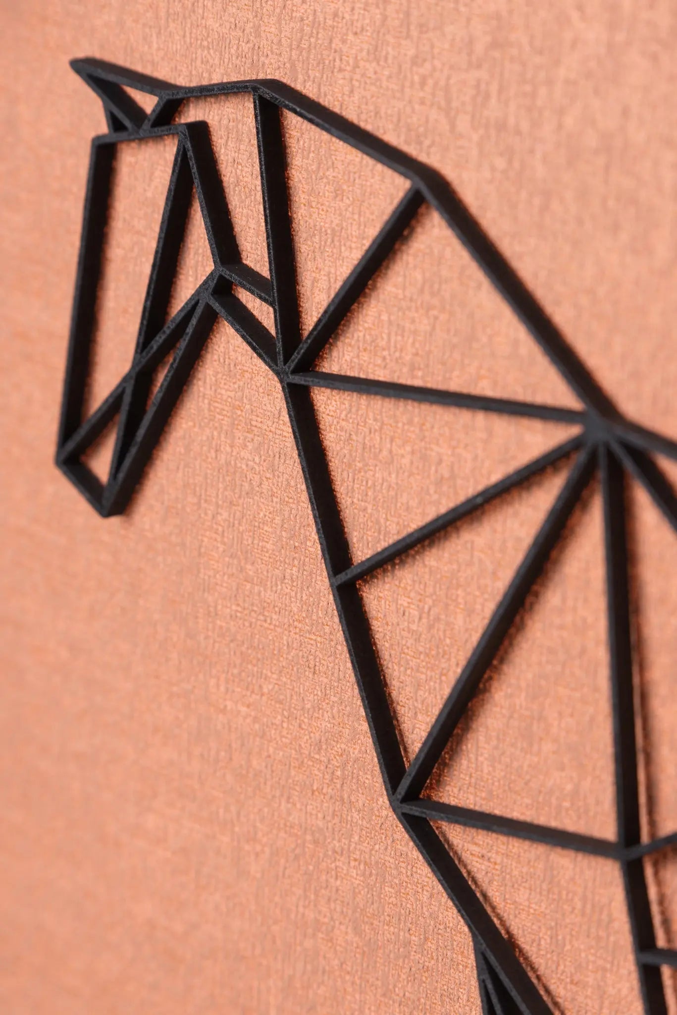 Origami Pferd aus Holz