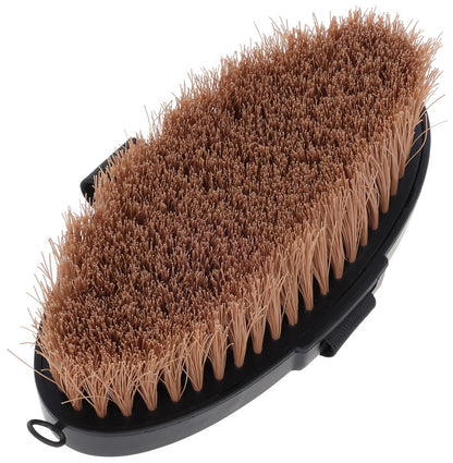 Kardätsche für Pferde Deluxe braun/schwarz,
