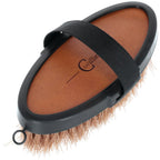 Kardätsche für Pferde Deluxe braun/schwarz