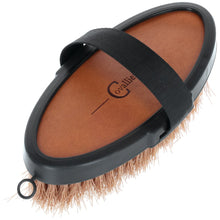 Kardätsche für Pferde Deluxe braun/schwarz