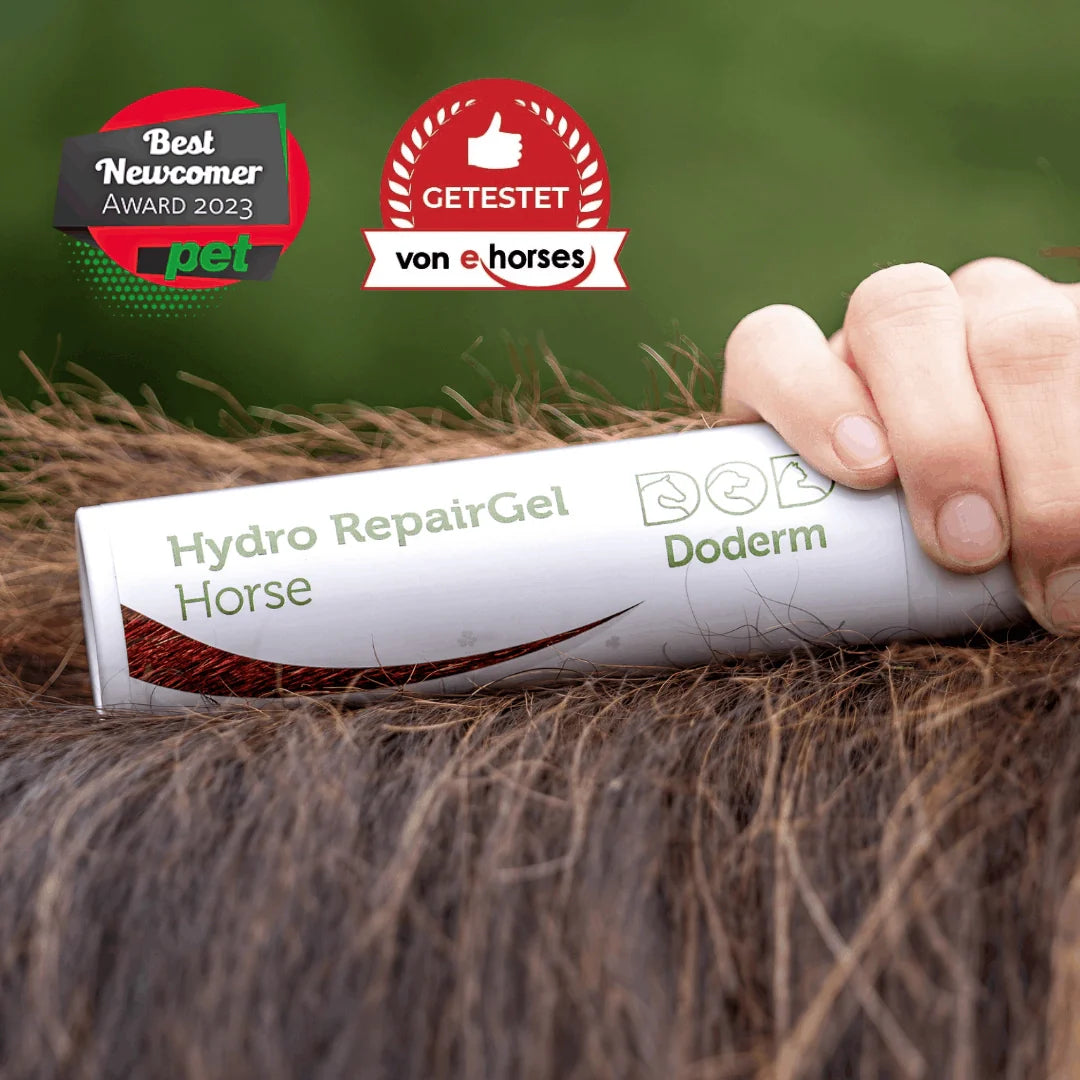 Repair Gel Pferd – bei Mauke und Ekzem | Doderm