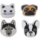 3 Handwärmer Taschenwärmer Taschenheizung Wärmekissen Wärmer Hund Katze 3er SET