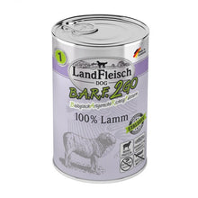 LandFleisch - B.A.R.F.2GO Exklusiv 100% vom Lamm 400g