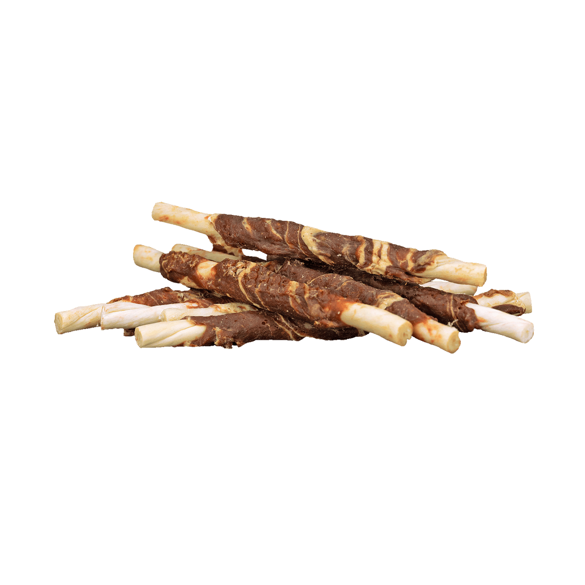 Braaaf Rohhaut-Rollen Sticks Rind & Fisch - 8 Stk./Packung
