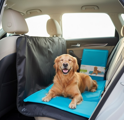 Zoofari Pet Car Seat Cover Autoschondecke Kühlmatte 50x90cm Hund Auto