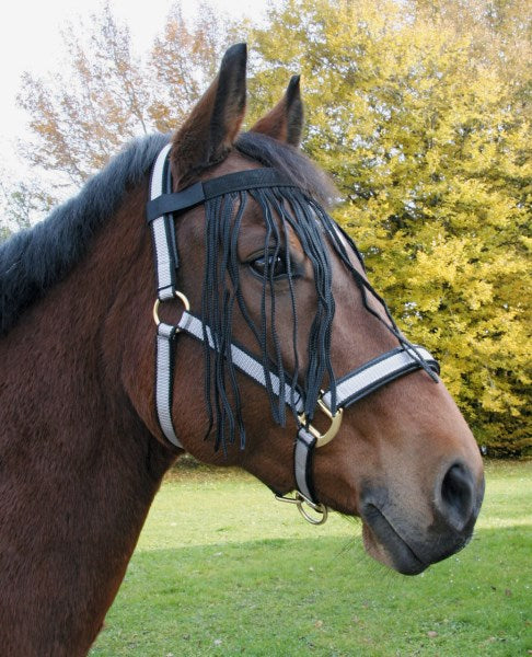 Fliegenfransenband schwarz