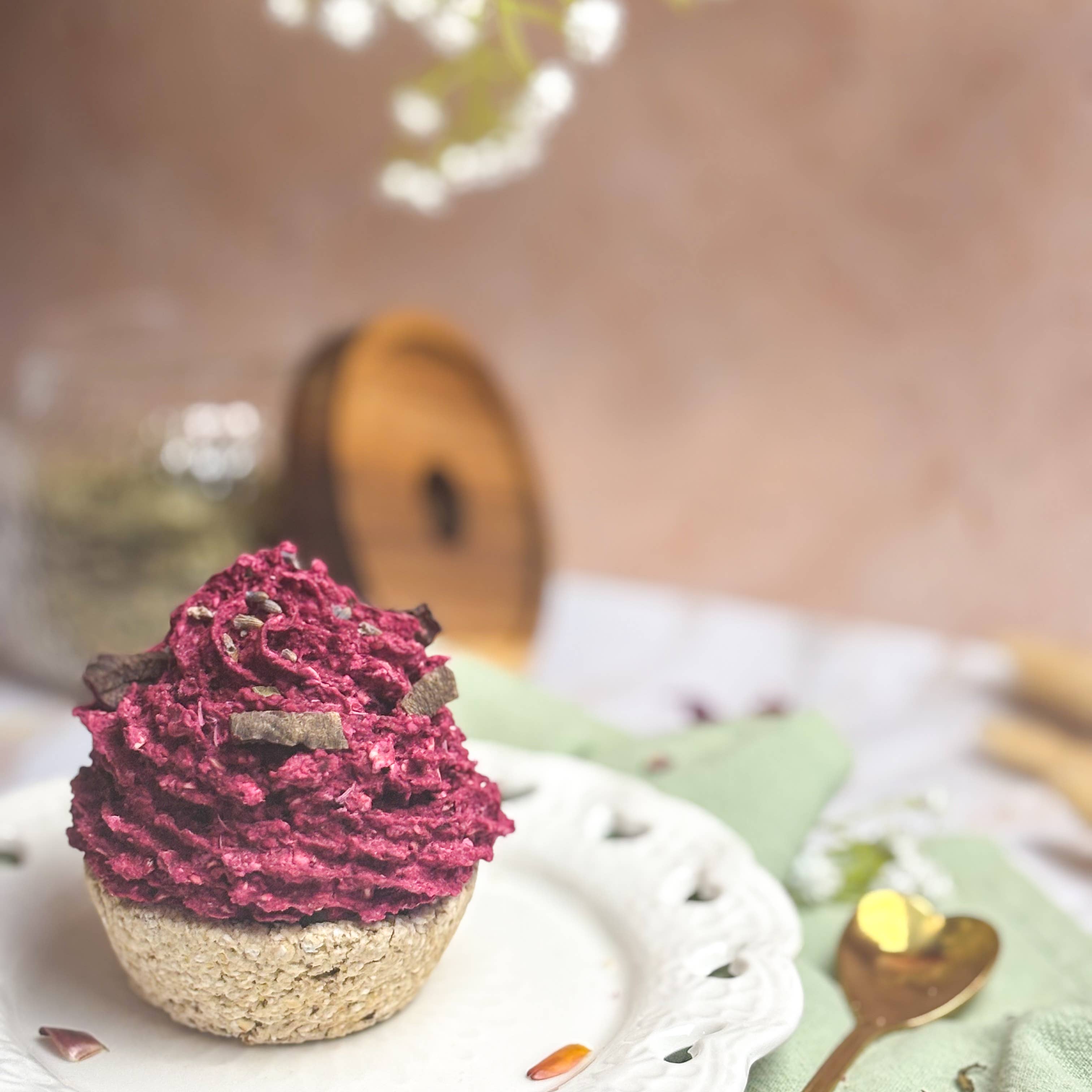 EQUINATBIO - Bio-Leckerli Pferd – Beruhigender Cupcake Gelassenheit
