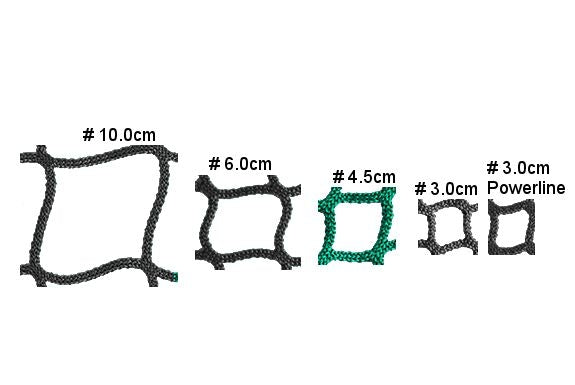 Heuballennetz Rundballen 45mm | 140x160cm | AKTION -17% | EU-Qualität