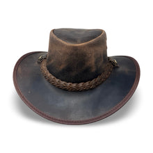 Lederhut aus Crazy Horse Echtleder | Cowboyhut & Westernhut für Damen und Herren – Ember
