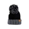 Winter Damen Mütze » Bommelmütze Emma » Strickmütze wolliges, dickes Garn » Wintermütze mit Bommel