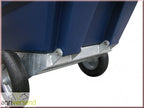 Transportkippschubkarre JFC 400 L –  Kippfunktion & Volumen