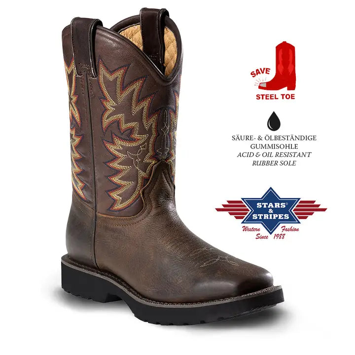 Stars & Stripes® Westernstiefel - Wb-63