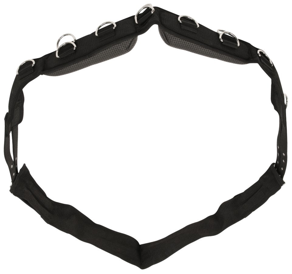 Longiergurt breit und weich, schwarz