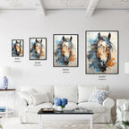 A Painting Of A Horse