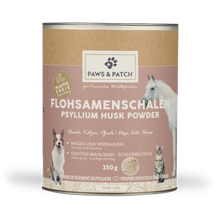 PAWS&PATCH FLOHSAMENSCHALEN PULVER 250g für Hunde, Katzen