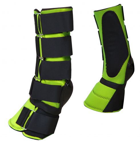 Super Combination Boots, Kombinationsboots, 2in1 Gamaschen und Hufglocken in einem