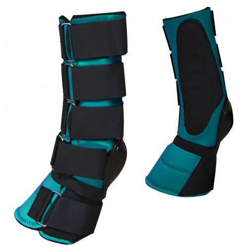 Super Combination Boots, Kombinationsboots, 2in1 Gamaschen und Hufglocken in einem