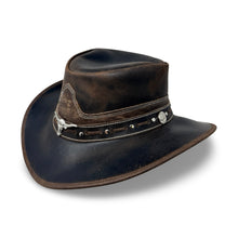 Charwood – Lederhut aus Crazy Horse Echtleder | Premium Cowboyhut & Westernhut für Damen und Herren