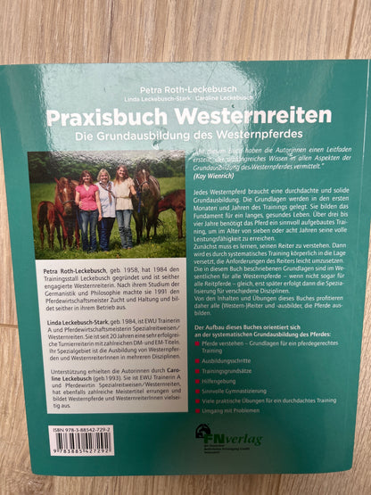 -gebraucht- Praxisbuch Westernreiten • Die Grundausbildung des Westernpferdes - Softcover