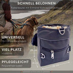 ASCO Leckerlitasche für Hunde mit Einhand-Schnappverschluss