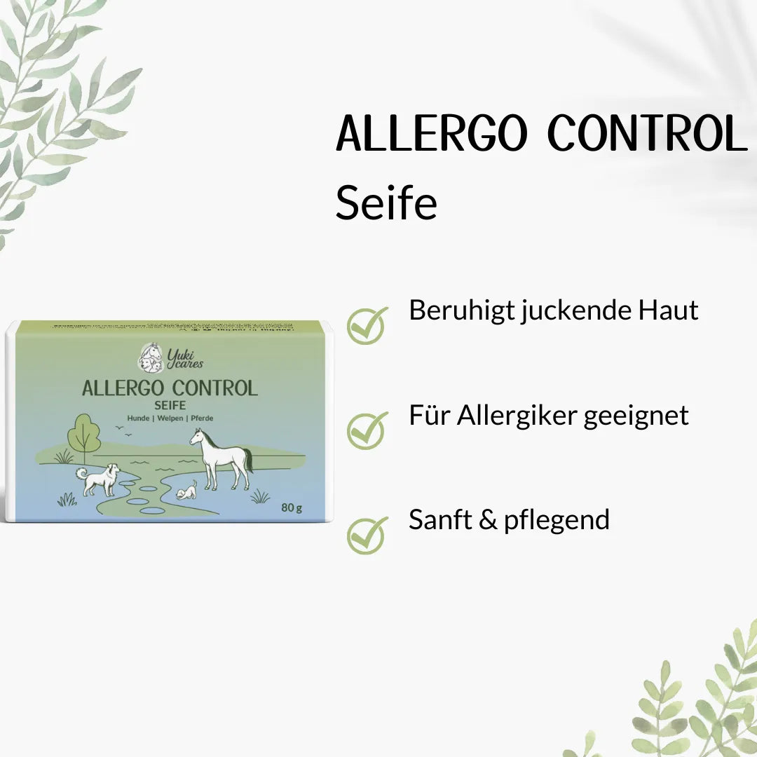 Allergo-Control Seife für Hunde und Pferde