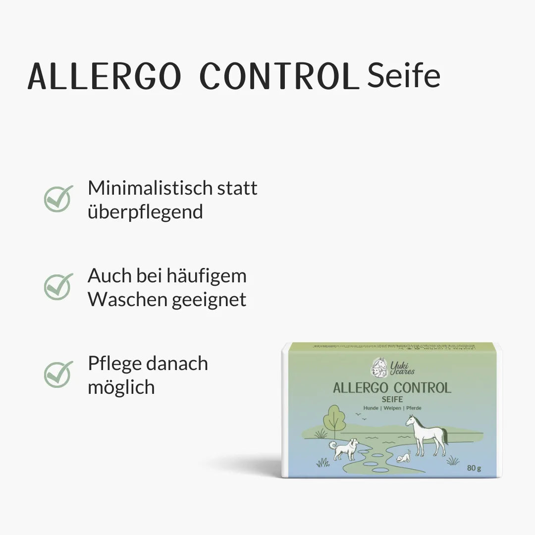 Allergo-Control Seife für Hunde und Pferde