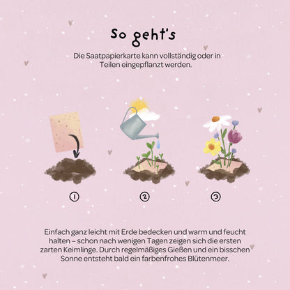 Grußkarte - Fantasie ist gut gegen Realität
