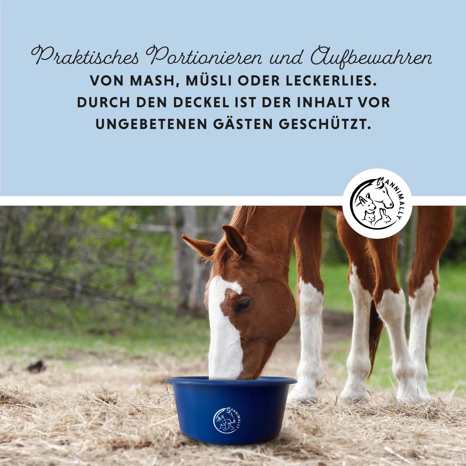 Annimally - Futterschüssel Pferd