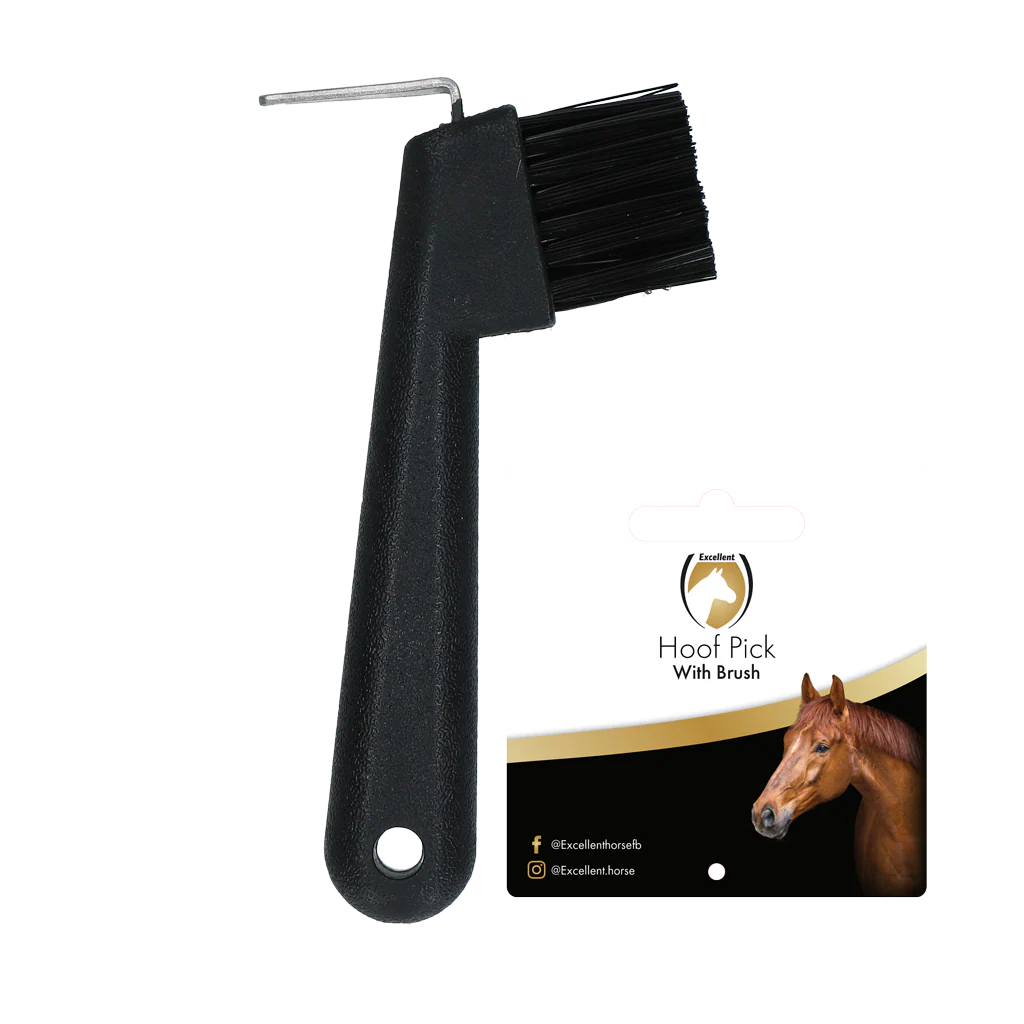 Excellent Horse Hufkratzer mit Bürste