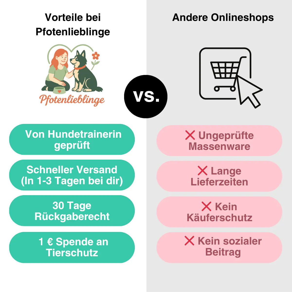 Pfotenlieblinge - Hundeleine „Rose Sage“ – handgemacht, 2m verstellbar & besonders stabil