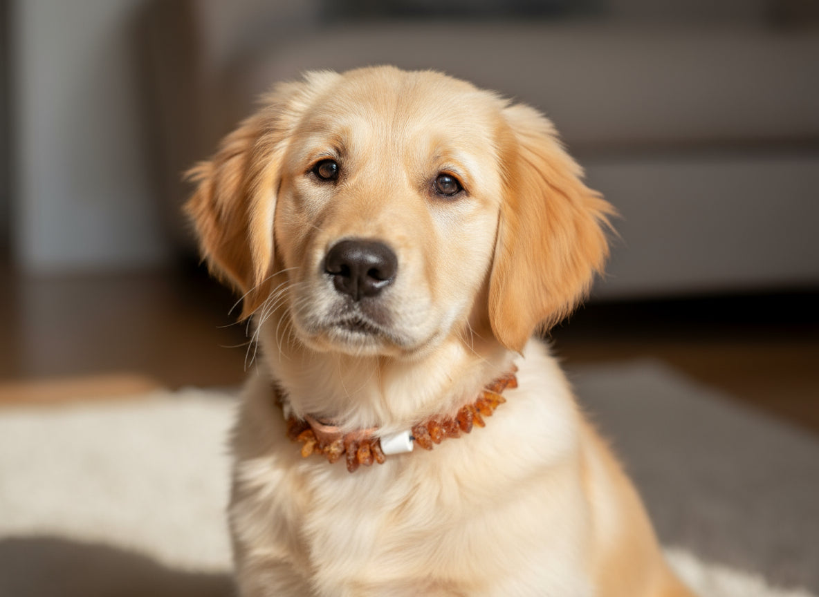 amberdog - EM Keramik Pipes Flex Hunde Bernsteinkette