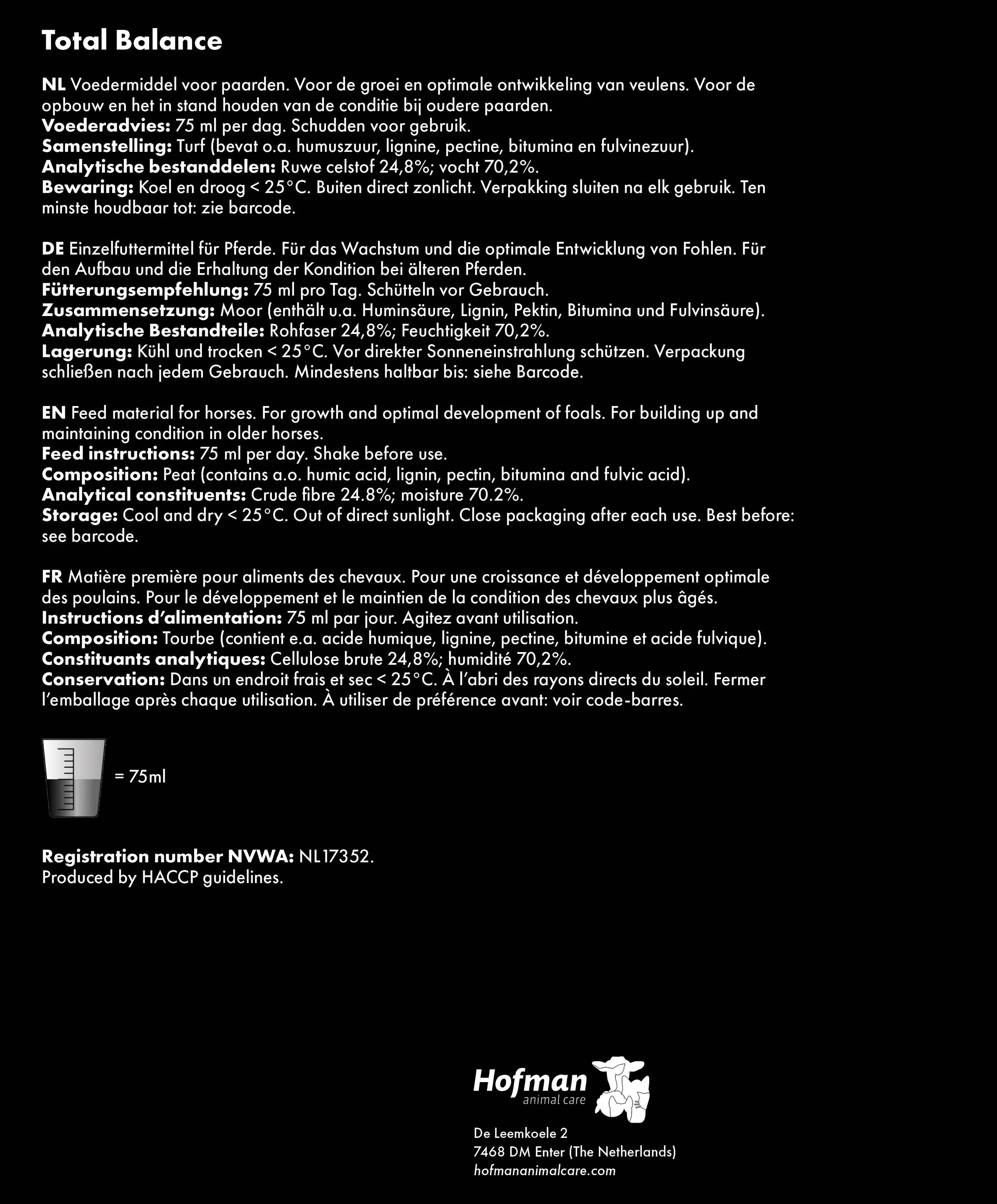 Excellent -  Pferd Gesamtbalance 1 l