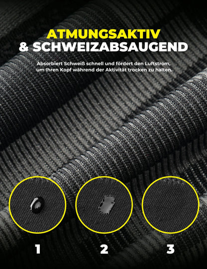 Rockbros - HelmMütze Winter mit Ohrenschutz, Atmungsaktiv & Winddicht